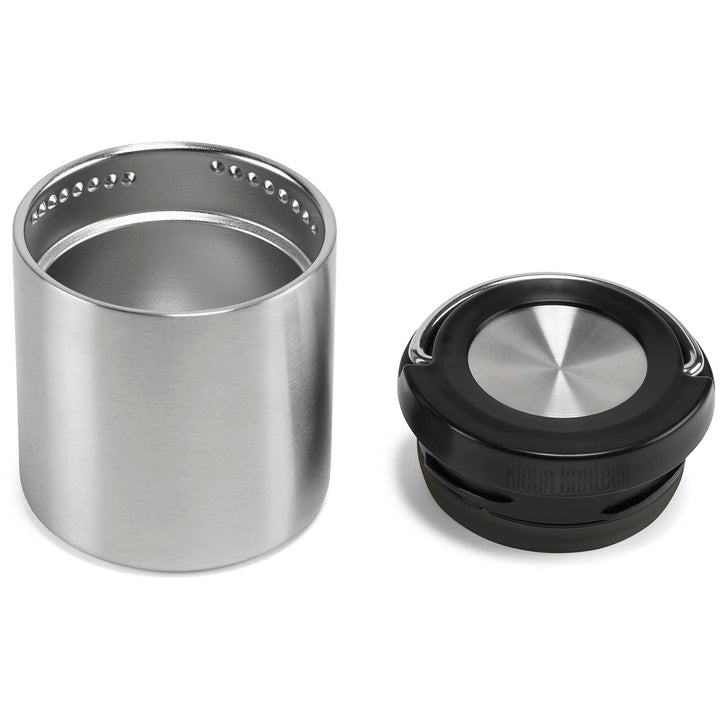 Klean Kanteen TKCanister with Insulated Lid - 8oz Brushed Stainless
