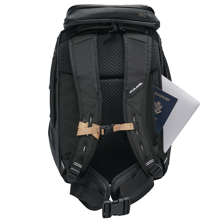 Kulkea Kayda 44 Boot Bag Black/Gold