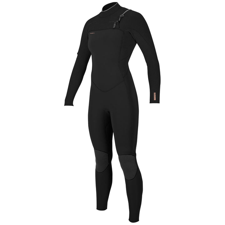 O'Neill 3/2+ Hyperfreak Chest Zip Wetsuit - Women's Black/Black