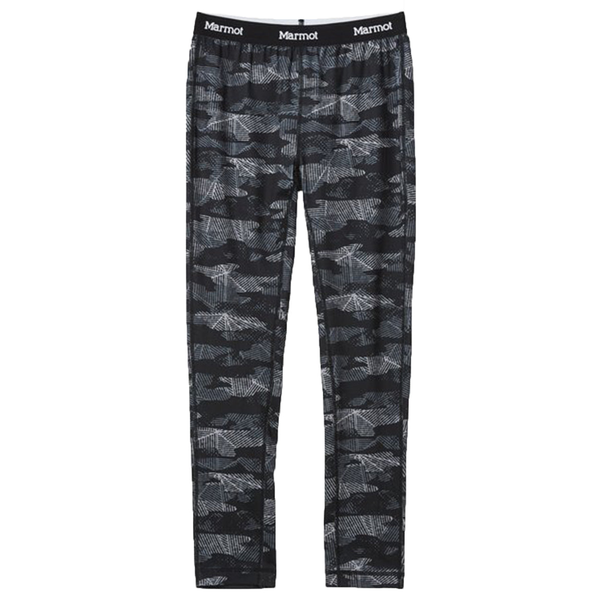 Marmot Harrier Tights - Kids' Black Haze Camo