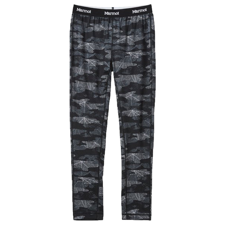 Marmot Harrier Tights - Kids' Black Haze Camo
