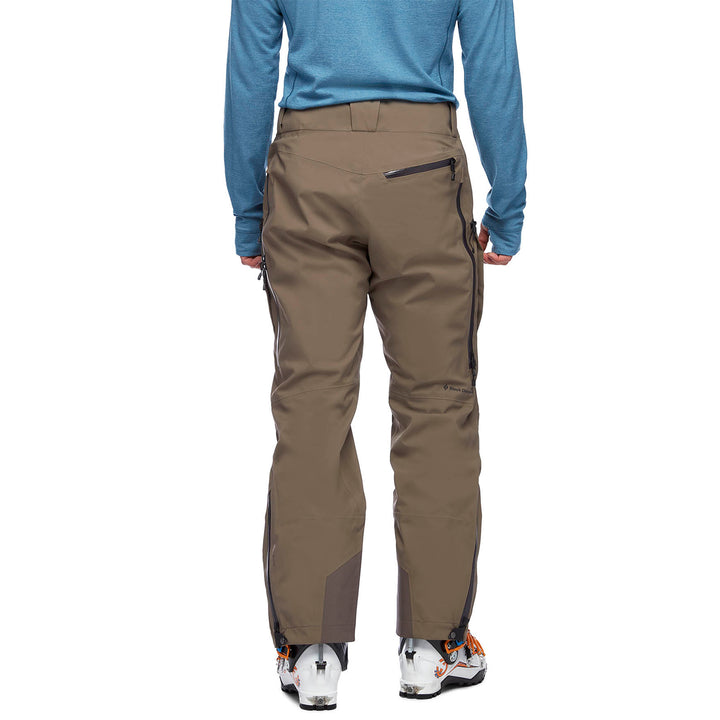Black Diamond Boundary Line Shell Pants - Men's Walnut