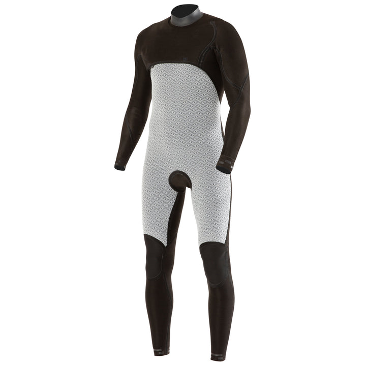 Vissla 7 Seas 4/3 Chest Zip Wetsuit Stealth