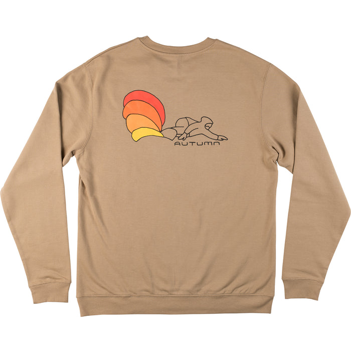 Autumn Spray Crew - Men's Sandstone