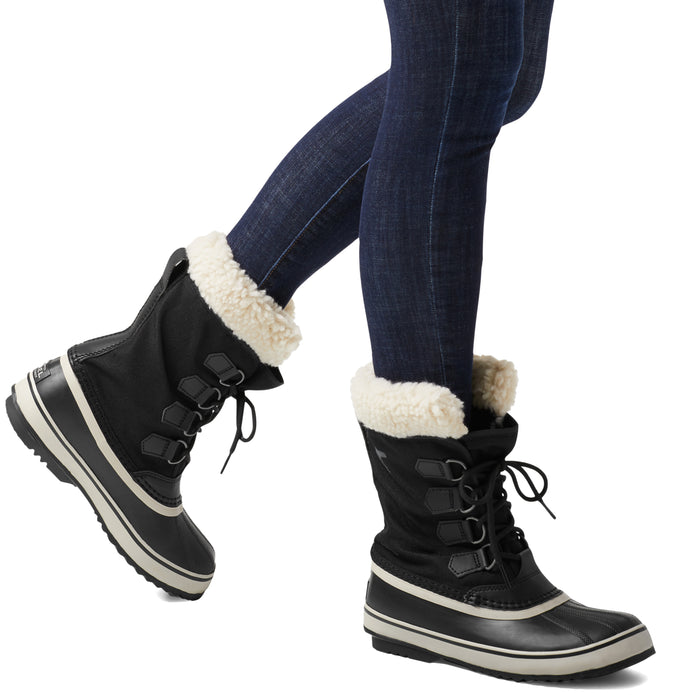 Sorel Winter Carnival Boots - Women's Black, Stone
