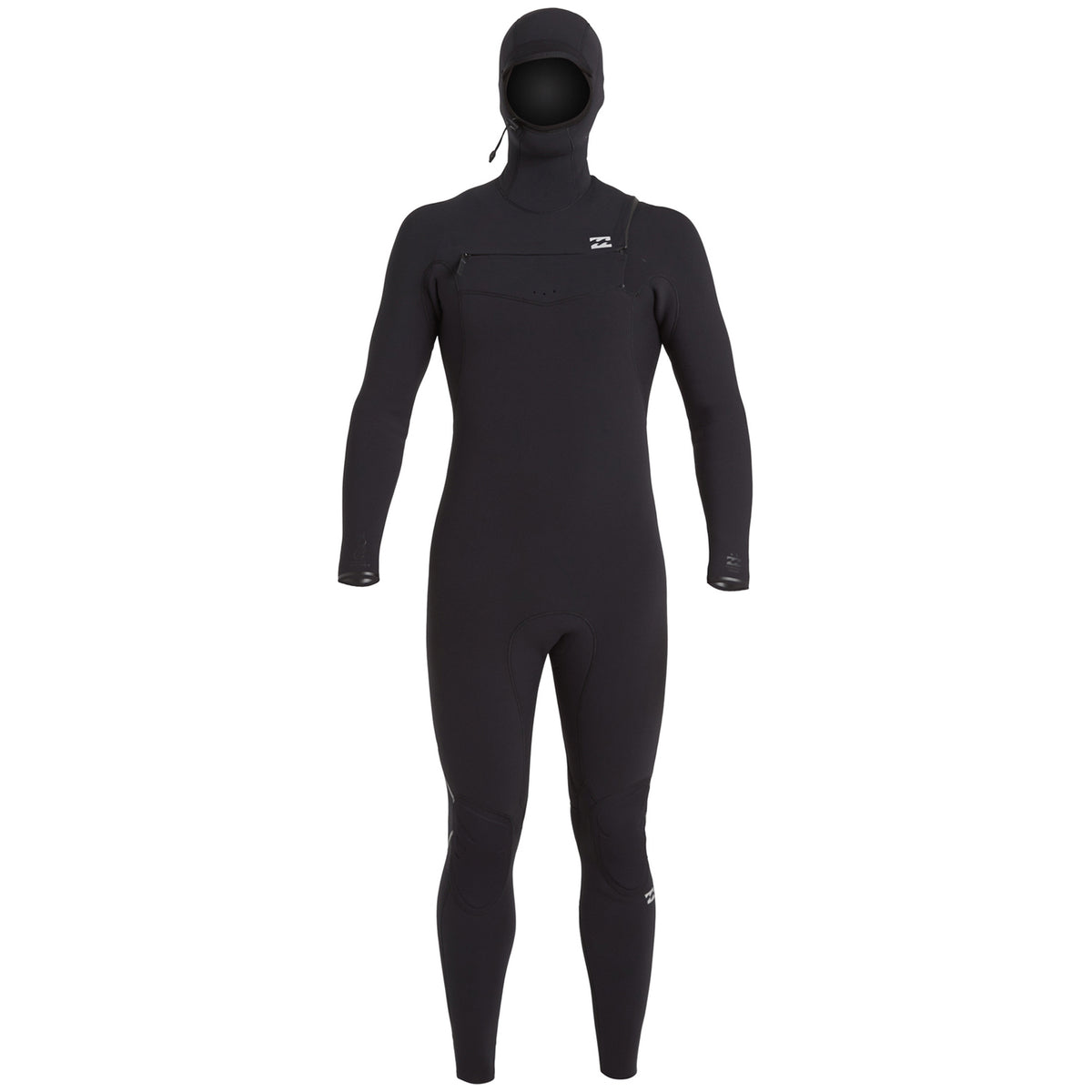 Billabong 4/3 Furnace Comp Hooded Wetsuit Black