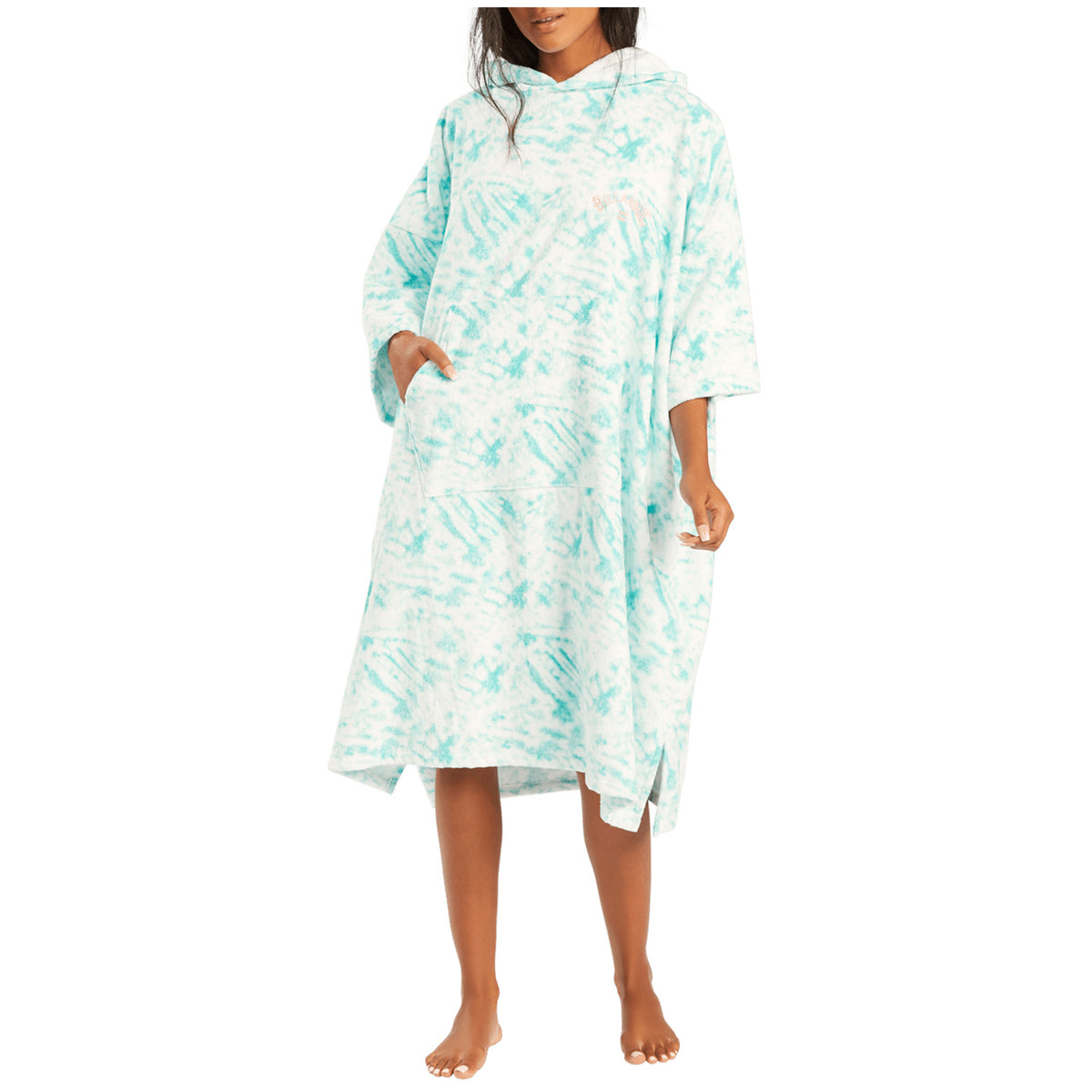 Billabong Hooded Towel - Women's Island Blue Neo