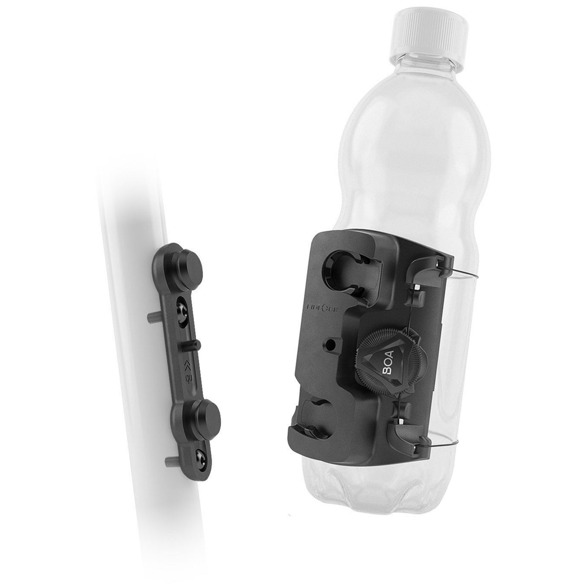 Fidlock Twist Uni Connector Boa® Water Bottle Mount Black