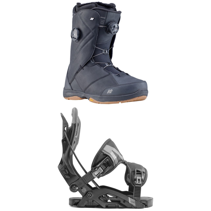 K2 Maysis Snowboard Boots + Flow Fuse Fusion Snowboard Bindings 2020