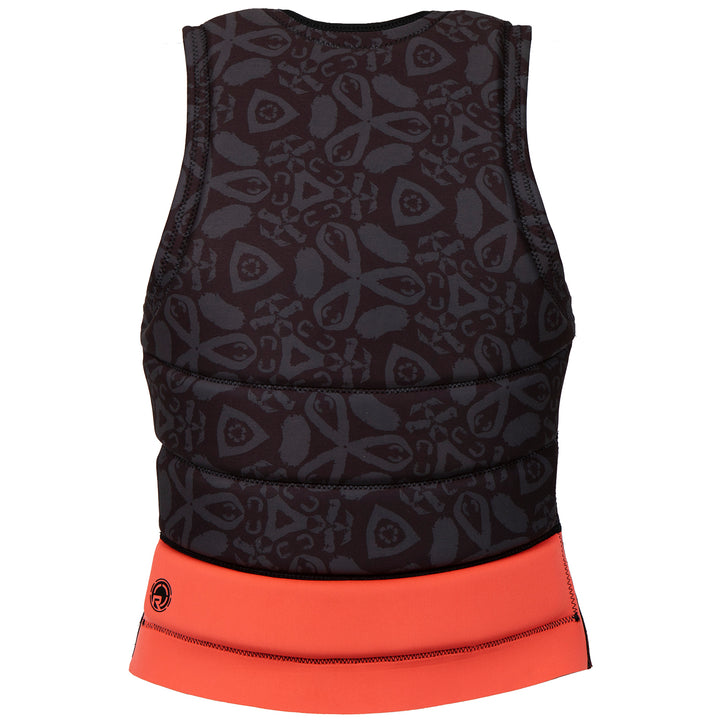 Radar Lyric Reversible Impact Waterski Vest - Women's 2021 Black/Coral