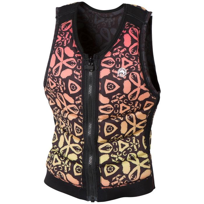 Radar Lyric Reversible Impact Waterski Vest - Women's 2021 Black/Coral