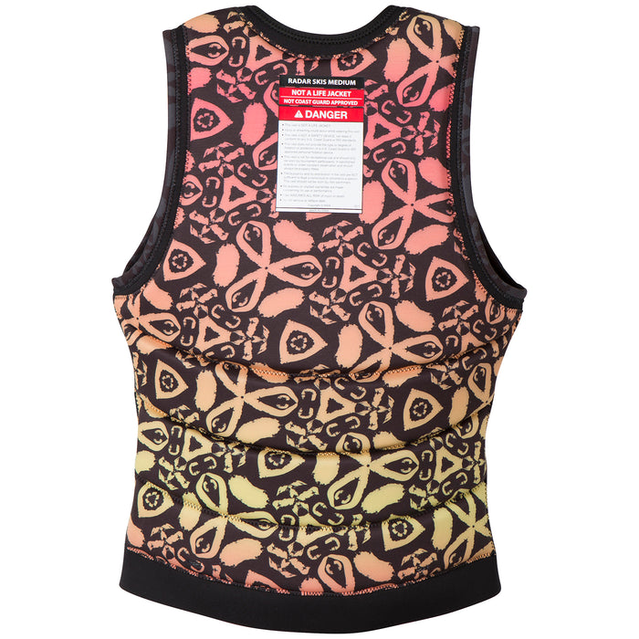 Radar Lyric Reversible Impact Waterski Vest - Women's 2021 Black/Coral