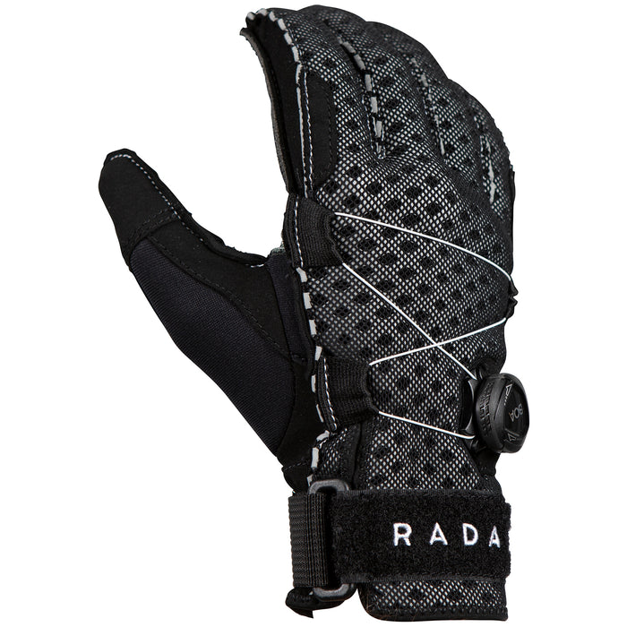 Radar Vapor-K Boa Inside-Out Waterski Golves Black/Grey Ariaprene