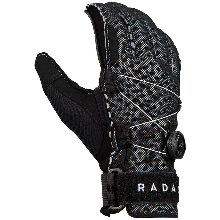 Radar Vapor-K Boa Inside-Out Waterski Golves Black/Grey Ariaprene