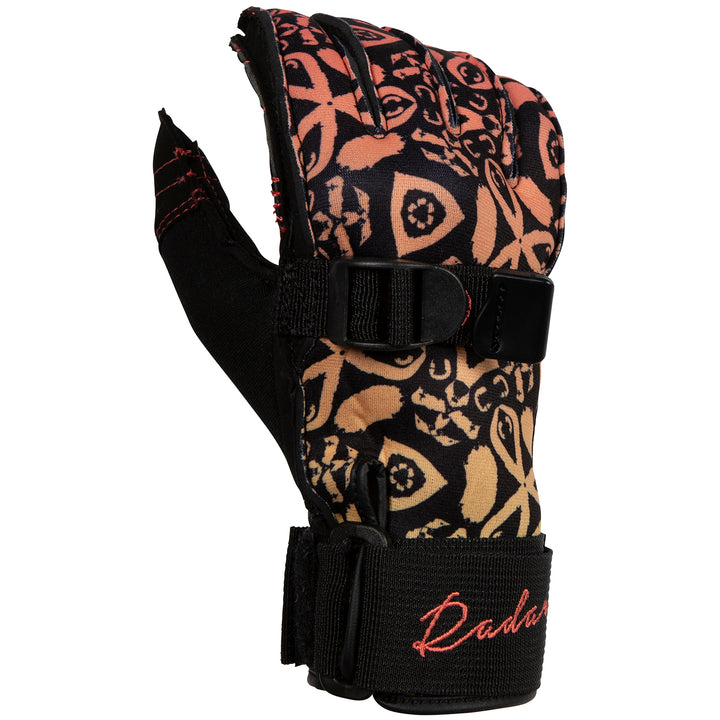 Radar Lyric Inside-Out Waterski Gloves - Women's Coral Fade
