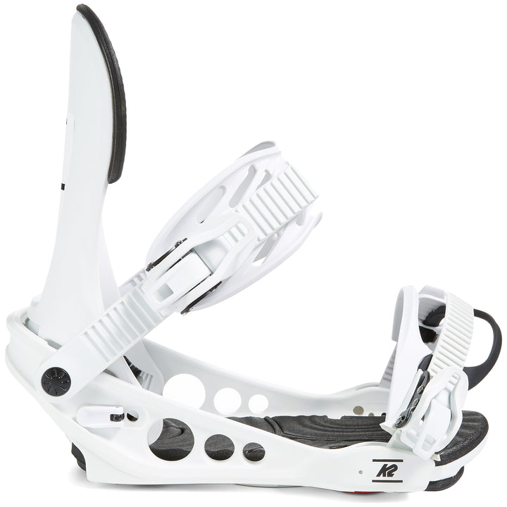 K2 Lineup Snowboard Bindings 2020 White