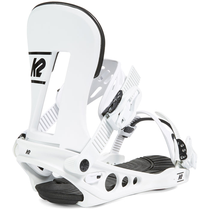 K2 Lineup Snowboard Bindings 2020 White