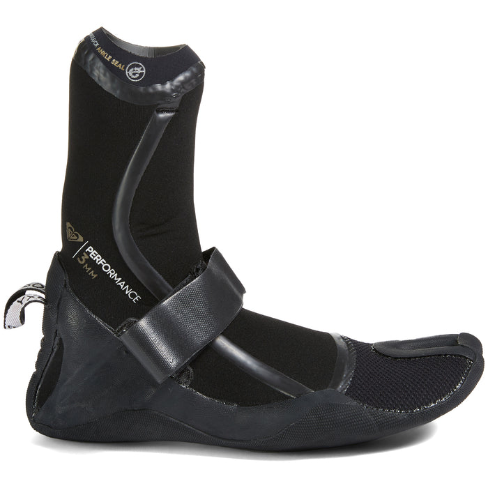 Roxy 3mm Performance Split Toe Wetsuit Boots - Women's Black