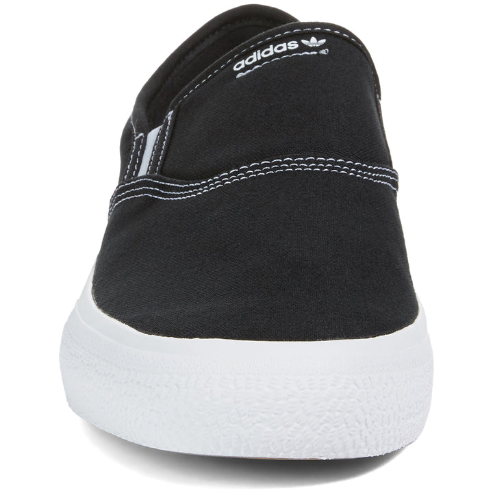 Adidas 3MC Slip-On Shoes - Men's Black/White/Black