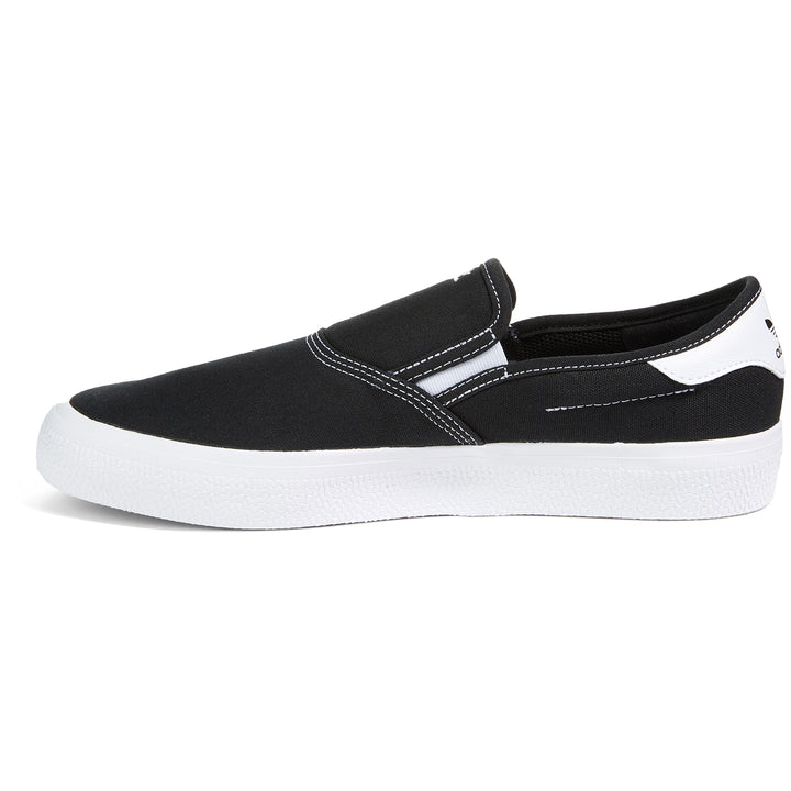 Adidas 3MC Slip-On Shoes - Men's Black/White/Black