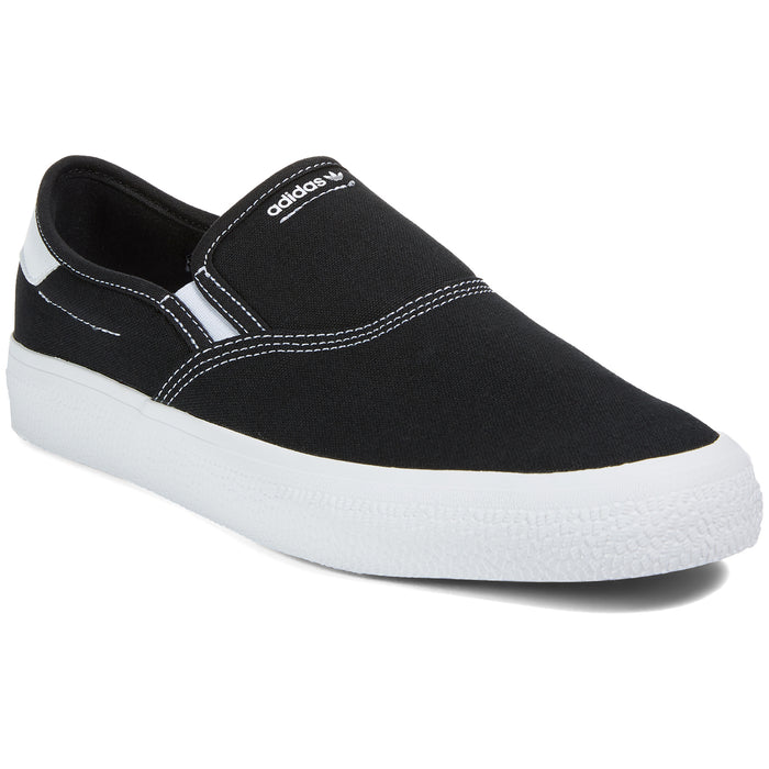 Adidas 3MC Slip-On Shoes - Men's Black/White/Black