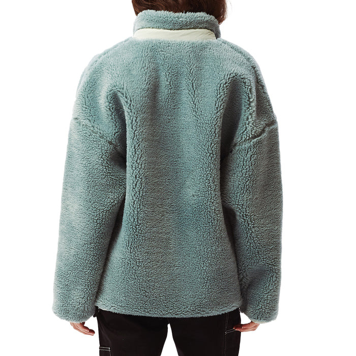Obey Clothing Mesa Sherpa Jacket - Women's Mineral Blue