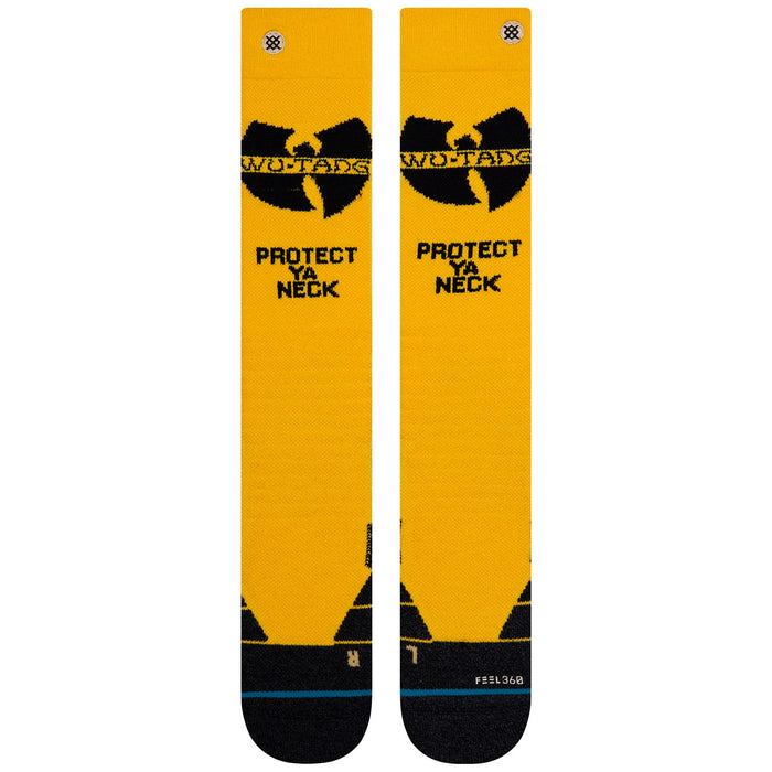 Stance Wu Protect Ya Snow Socks Yellow