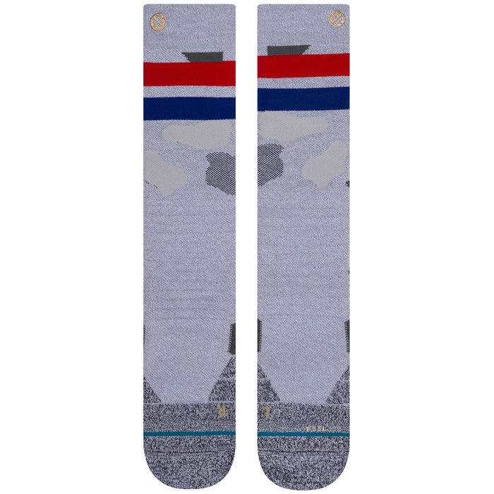 Stance Praisey Snow Socks Grey