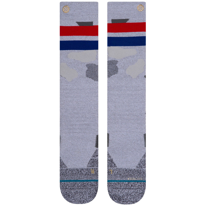 Stance Praisey Snow Socks Grey