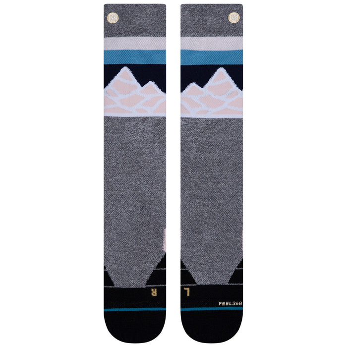 Stance Spillway Snow Socks Grey