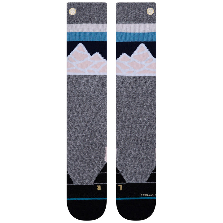 Stance Spillway Snow Socks Grey