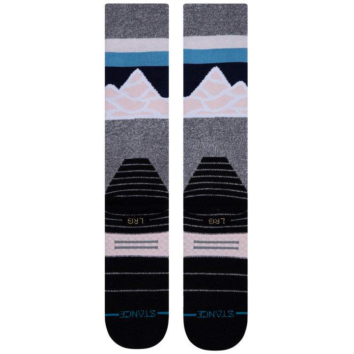 Stance Spillway Snow Socks Grey