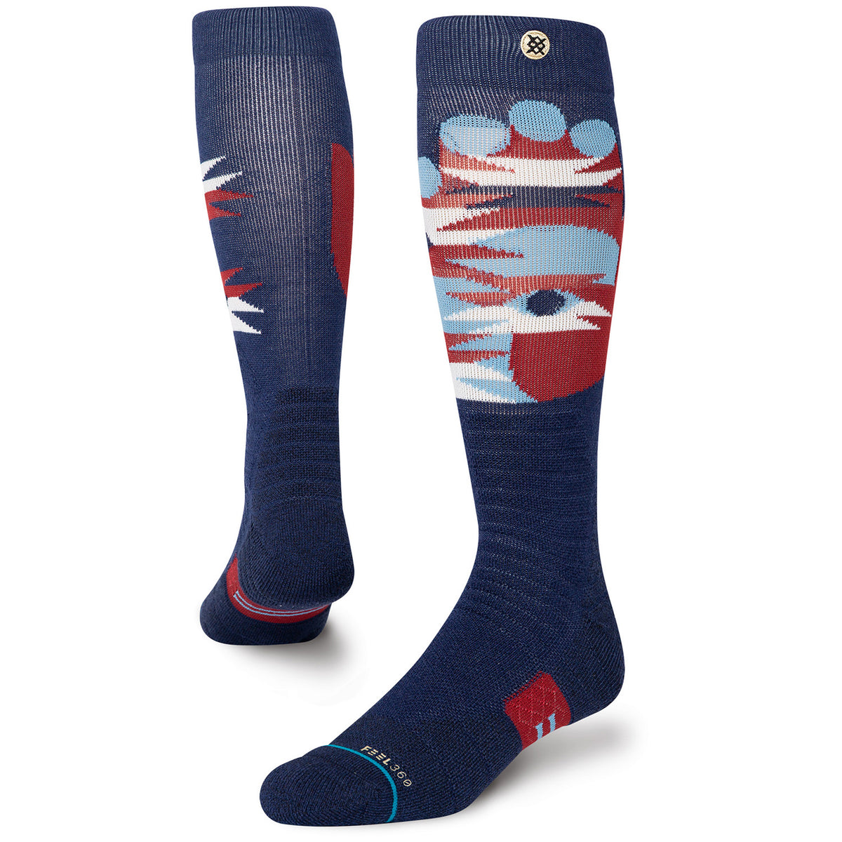 Stance Landers Snow Socks Navy
