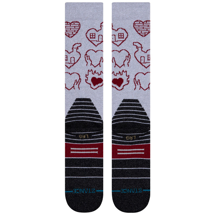 Stance Poma Snow Socks Grey