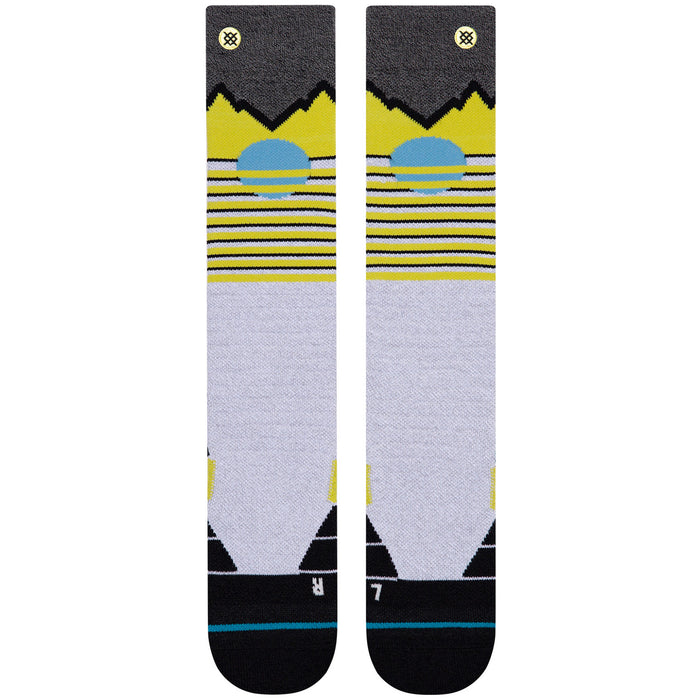 Stance Dawn Patrol 2 Snow Socks Lime