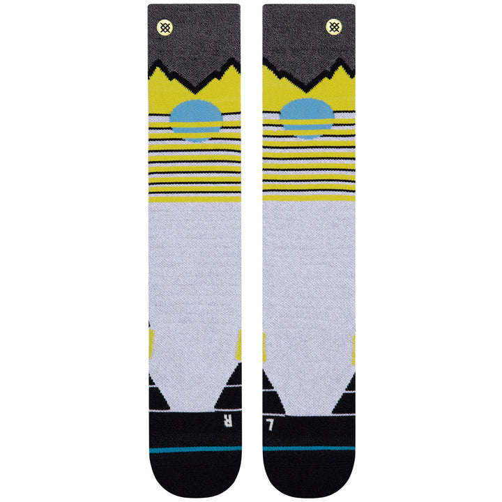 Stance Dawn Patrol 2 Snow Socks Lime