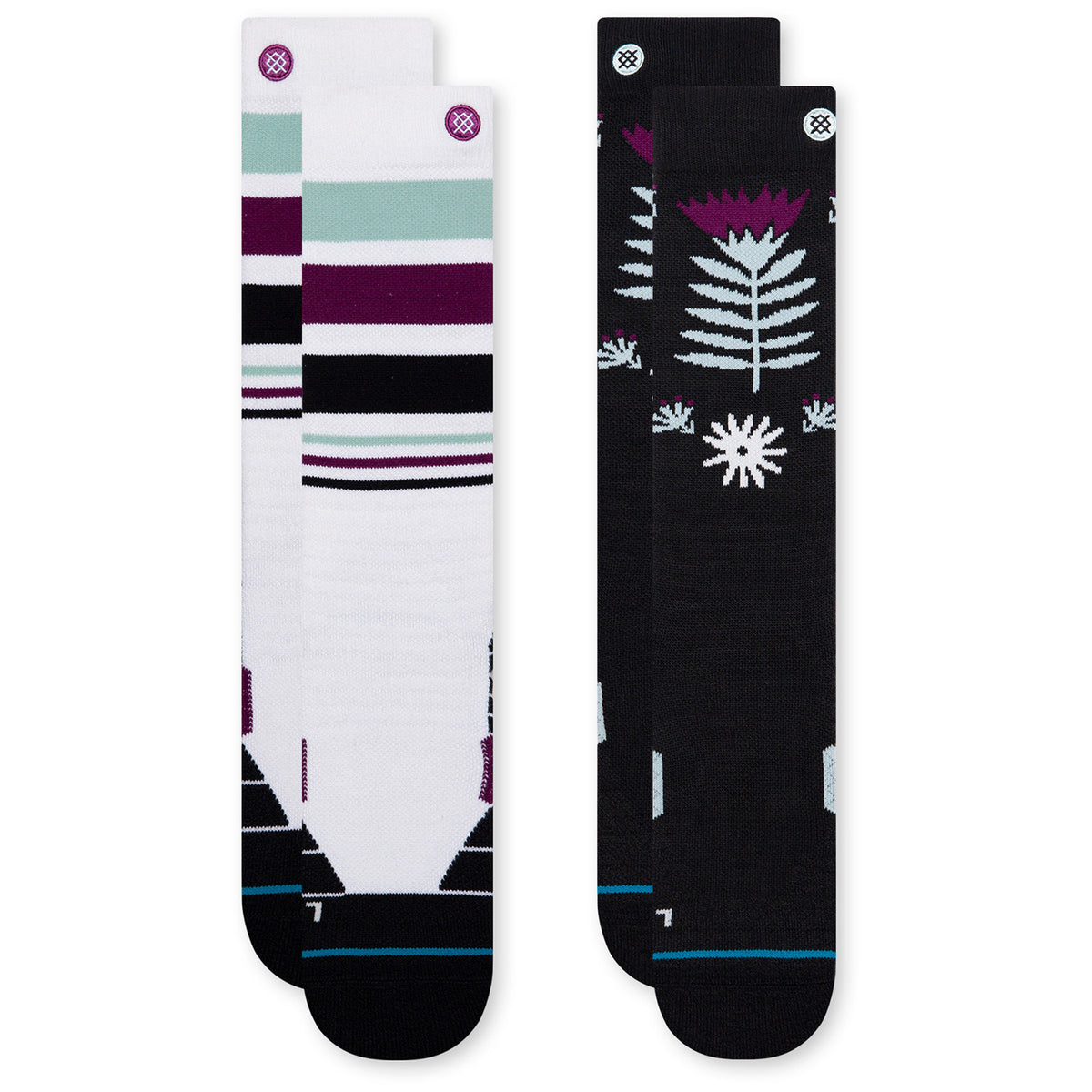 Stance Monro 2-Pack Snow Socks Multi