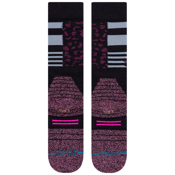 Stance Snow Cheetah Snow Socks - Kids' Black