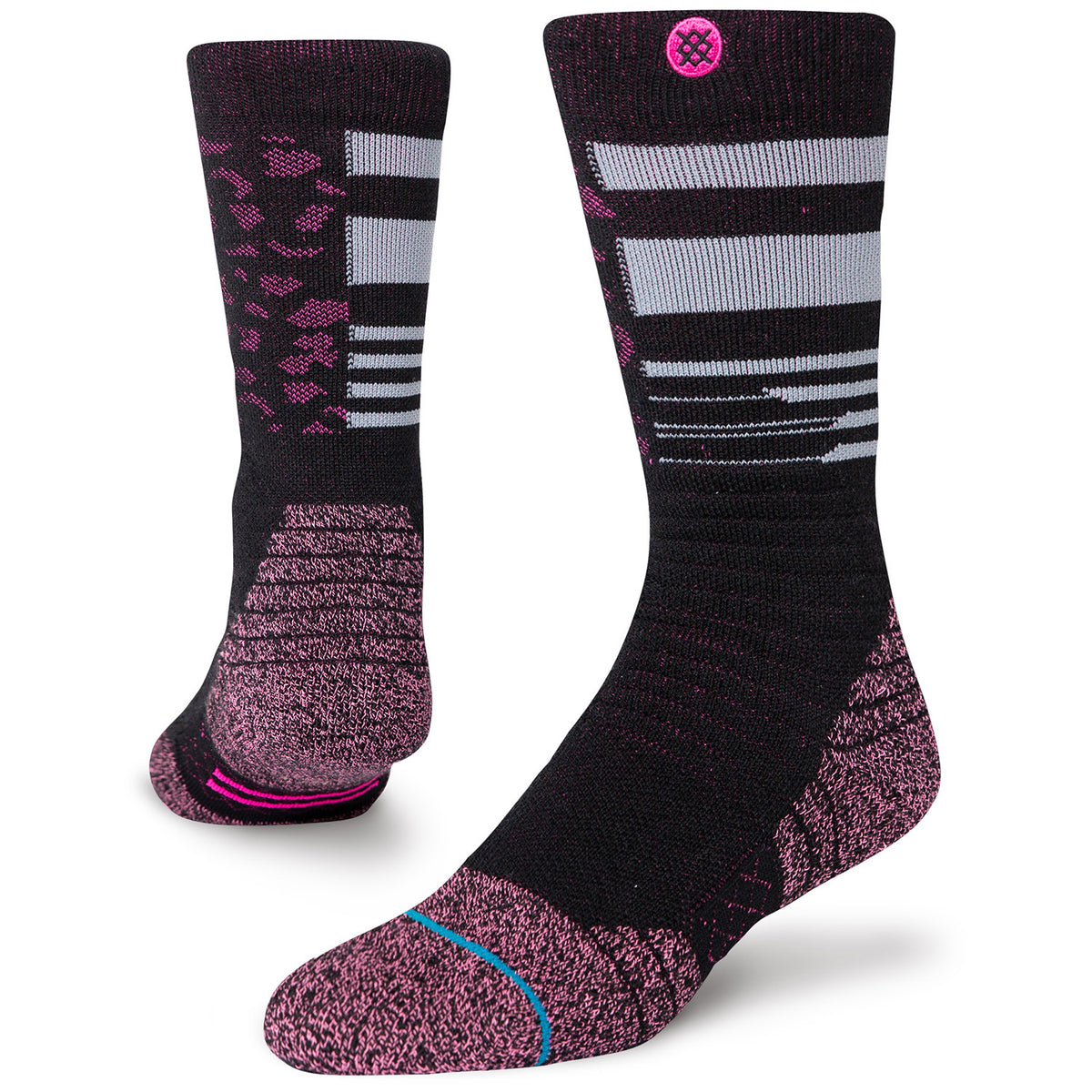 Stance Snow Cheetah Snow Socks - Kids' Black