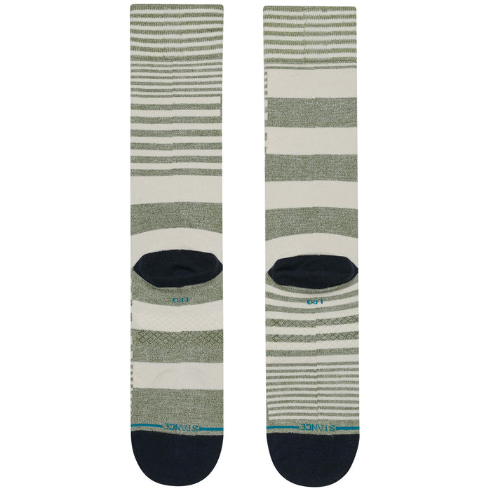Stance Power Flower Socks Army Green