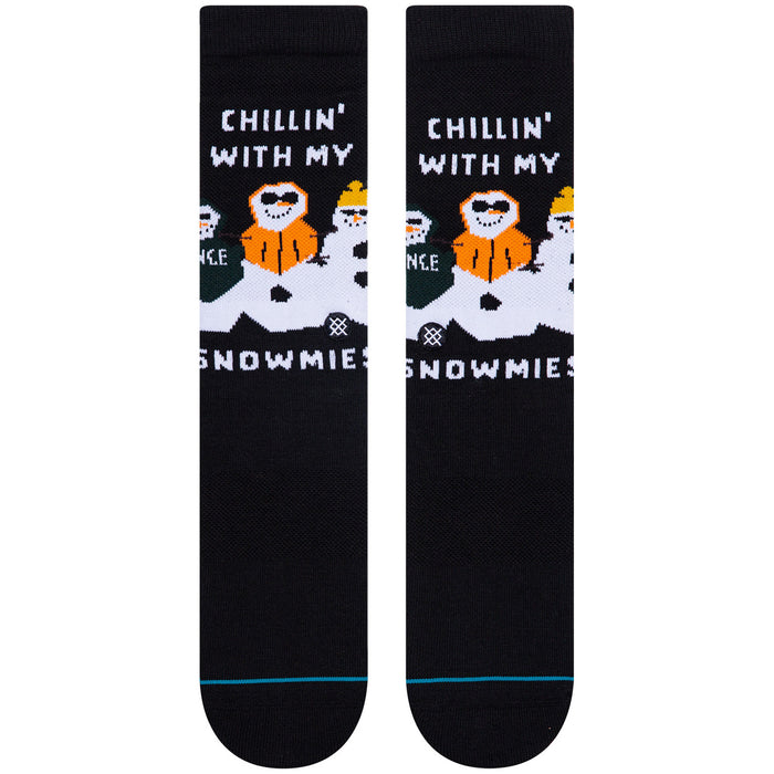 Stance Snowmies Chillin Socks Black