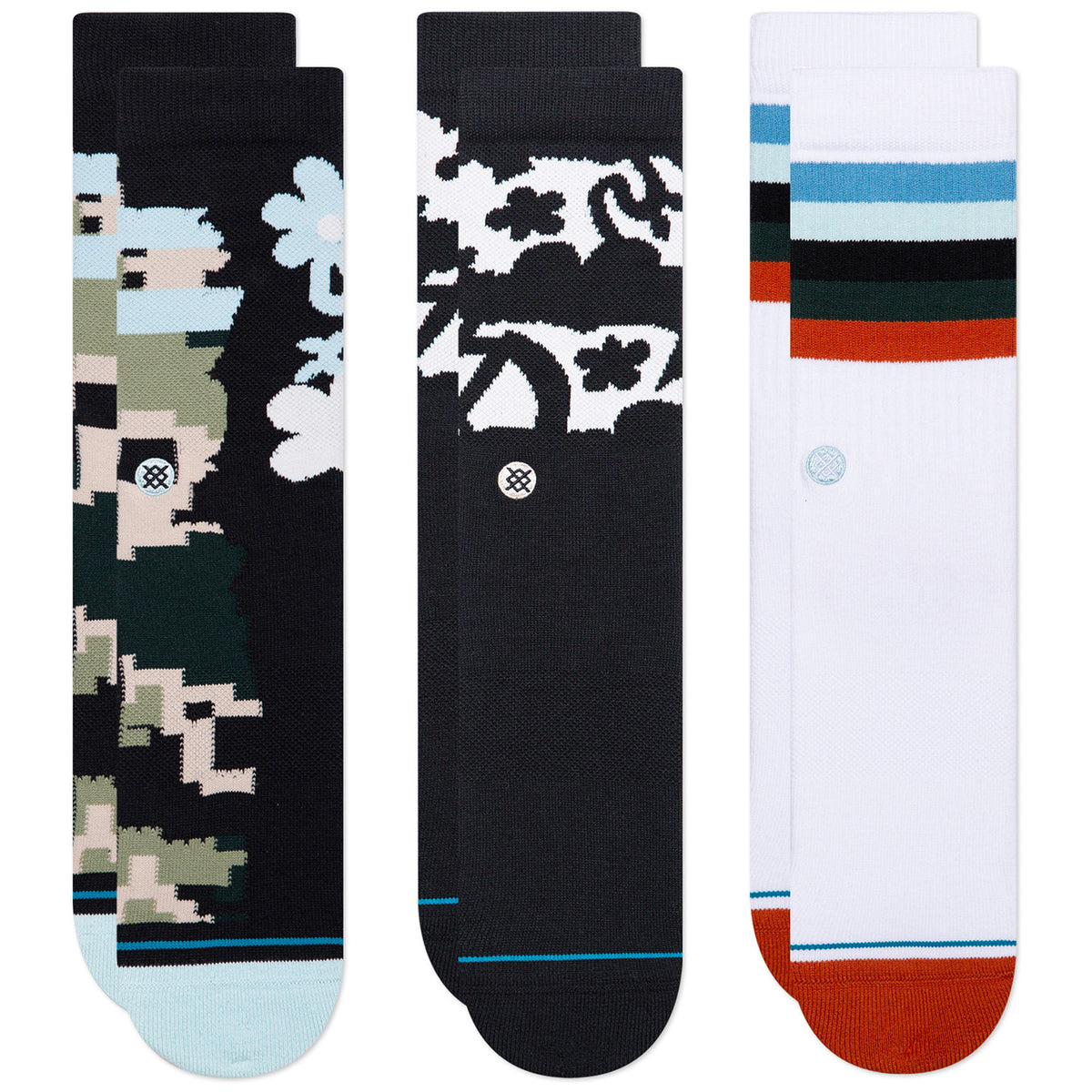 Stance Futurist Socks-3 Pack Multi