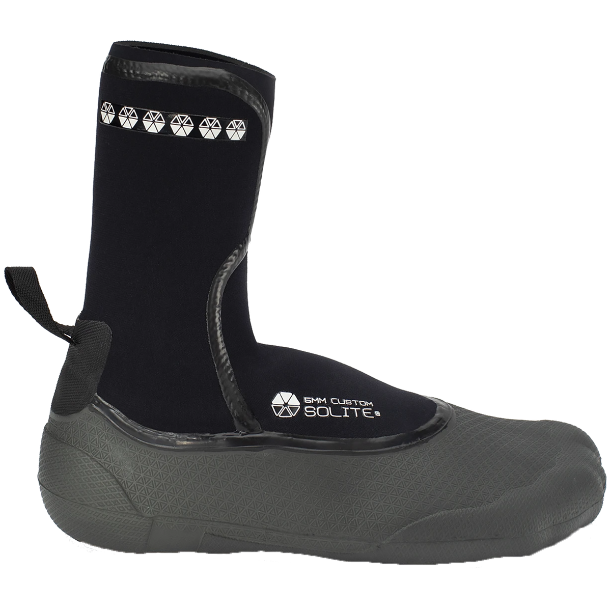 Solite 5mm Custom Wetsuit Boots Black/Grey