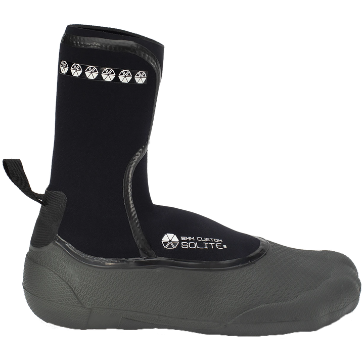 Solite 5mm Custom Wetsuit Boots Black/Grey