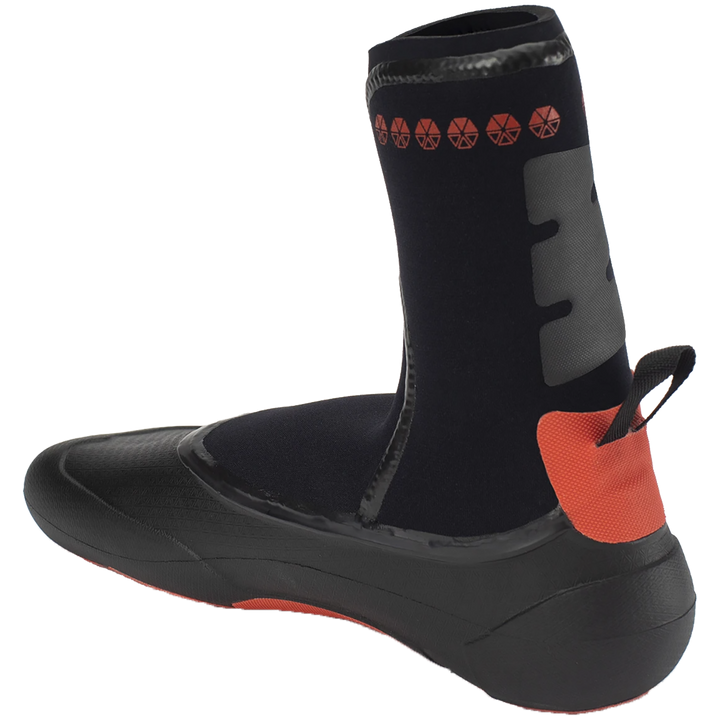 Solite 8mm Custom Wetsuit Boots Black/Red