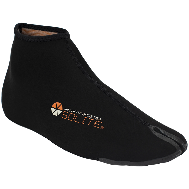 Solite 8mm Custom Fire Wetsuit Boots Black/Red