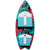 Ronix Super Sonic Space Odyssey Fish Wakesurf Board - Girls' 2024