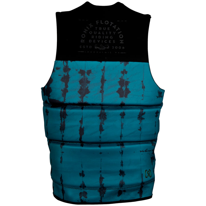 Ronix Supreme Yes CGA Wake Vest 2021 Deep Teal/Black Texture