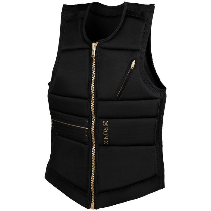 Ronix Rise Athletic Cut Impact Wake Vest - Women's 2025 Black/Gold