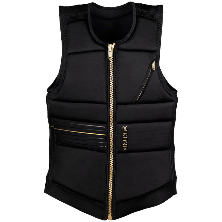 Ronix Rise Athletic Cut Impact Wake Vest - Women's 2025 Black/Gold